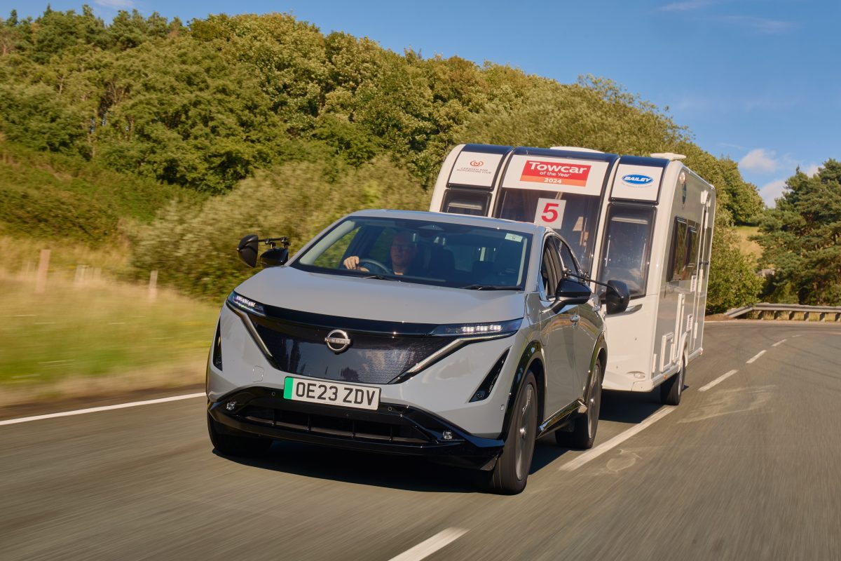 best electric car for towing a caravan