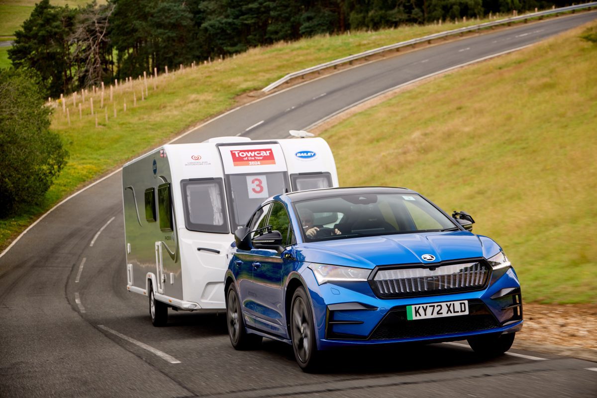 best electric car for towing a caravan